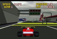 une photo d'Ã©cran de Checkered Flag sur Atari Jaguar